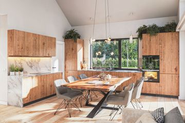Projekt domu Granero - parterowy dom o powierzchni 98 m², dach dwuspadowy - ujęcie 12