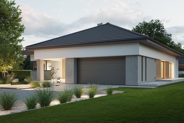 Projekt domu NewHouse 767 - parterowy dom o powierzchni 139,12 m², dach namiotowy - ujęcie 19
