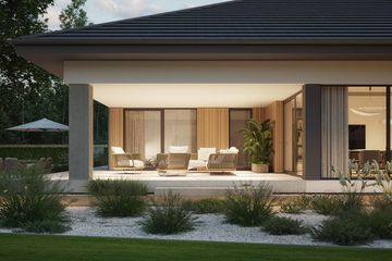 Projekt domu NewHouse 767 w2 - parterowy dom o powierzchni 153,79 m², dach namiotowy - ujęcie 5