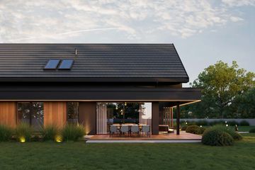 Projekt domu HomeKoncept 166 G2 wariant 02 - parterowy z poddaszem dom o powierzchni 168,92 m², dach dwuspadowy - ujęcie 9