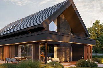 Projekt domu HomeKoncept 166 G2 wariant 02 - parterowy z poddaszem dom o powierzchni 168,92 m², dach dwuspadowy - ujęcie 11