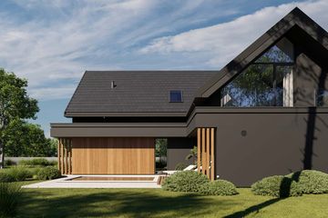 Projekt domu HomeKoncept 166 G2 wariant 02 - parterowy z poddaszem dom o powierzchni 168,92 m², dach dwuspadowy - ujęcie 20
