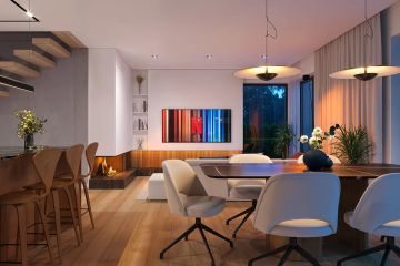 Projekt domu Amber 5 - parterowy z poddaszem dom o powierzchni 144,73 m², dach dwuspadowy - ujęcie 9
