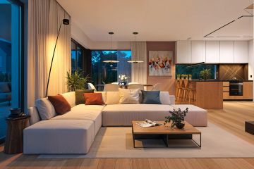 Projekt domu Amber 5 - parterowy z poddaszem dom o powierzchni 144,73 m², dach dwuspadowy - ujęcie 11