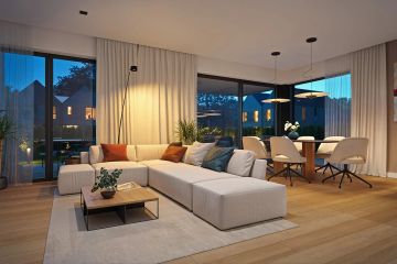 Projekt domu Amber 5 - parterowy z poddaszem dom o powierzchni 144,73 m², dach dwuspadowy - ujęcie 14