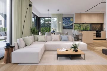 Projekt domu Amber 5 b - parterowy z poddaszem dom o powierzchni 140,95 m², dach dwuspadowy - ujęcie 11