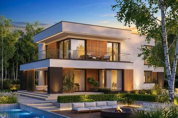 Projekt domu Perfetto 3 modern - z pełnym piętrem dom o powierzchni 139,83 m², dach płaski - ujęcie 8