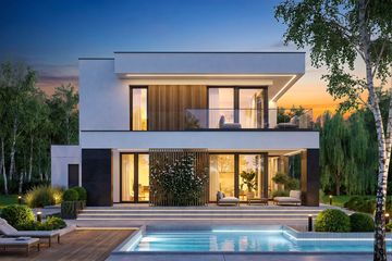 Projekt domu Perfetto 3 modern - z pełnym piętrem dom o powierzchni 139,83 m², dach płaski - ujęcie 9