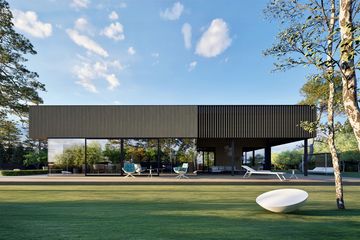 Projekt domu D21-18C G2 - parterowy dom o powierzchni 203,62 m², dach płaski - ujęcie 4