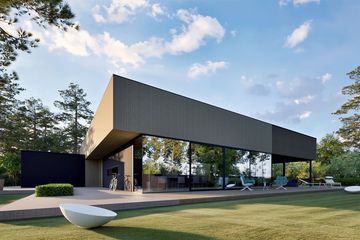Projekt domu D21-18C G2 - parterowy dom o powierzchni 203,62 m², dach płaski - ujęcie 9