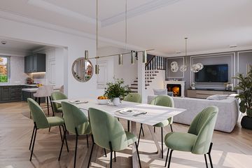 Projekt domu Willa Diamentowa 2 - z pełnym piętrem dom o powierzchni 151,45 m², dach kopertowy - ujęcie 8