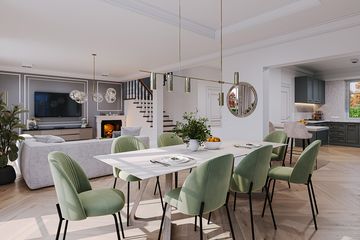 Projekt domu Willa Diamentowa 2 B - z pełnym piętrem dom o powierzchni 151,45 m², dach kopertowy - ujęcie 8