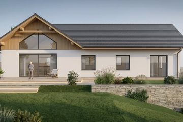 Projekt domu eko Typowy 82 - parterowy dom o powierzchni 140,38 m², dach dwuspadowy - ujęcie 6