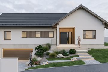 Projekt domu eko Typowy 82 - parterowy dom o powierzchni 140,38 m², dach dwuspadowy - ujęcie 13