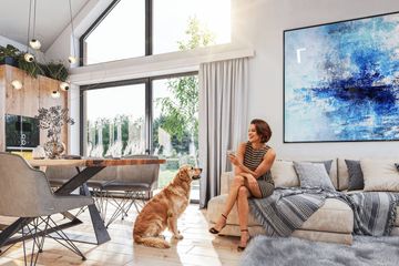 Projekt domu Granero B - parterowy dom o powierzchni 98 m², dach dwuspadowy - ujęcie 7