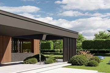 Projekt domu HomeKoncept 126 wariant 02 - parterowy dom o powierzchni 165,80 m², dach wielospadowy - ujęcie 4