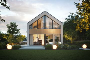 Projekt domu NewHouse 751 w1 - parterowy z poddaszem dom o powierzchni 95,06 m², dach dwuspadowy - ujęcie 7
