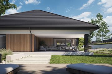 Projekt domu NewHouse 761 w2 plus - parterowy dom o powierzchni 161,45 m², dach kopertowy - ujęcie 8