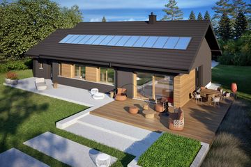 Projekt domu Mini 4 w. IV G1 plus - parterowy dom o powierzchni 100,05 m², dach dwuspadowy - ujęcie 8