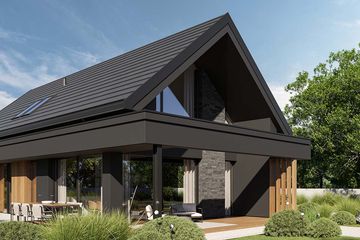 Projekt domu HomeKoncept 166 - parterowy z poddaszem dom o powierzchni 116,32 m², dach dwuspadowy - ujęcie 10