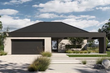 Projekt domu Homekoncept 138 wariant 02 - parterowy dom o powierzchni 141,53 m², dach wielospadowy - ujęcie 3