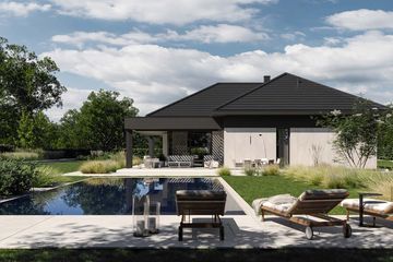 Projekt domu Homekoncept 138 wariant 02 - parterowy dom o powierzchni 141,53 m², dach wielospadowy - ujęcie 15