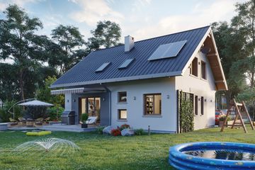  Projekt domu Malachit (441) (KRD1143) - projekt domu parterowego z poddaszem - Zdjęcie 3