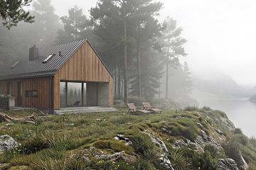 Projekt domu Halo - 2 - parterowy dom o powierzchni 80,05 m², dach dwuspadowy - ujęcie 5