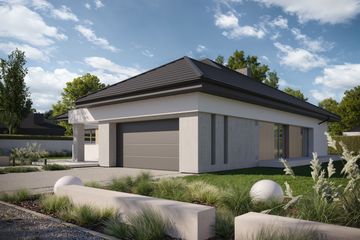 Projekt domu NewHouse 761 w5 S - parterowy dom o powierzchni 149,68 m², dach kopertowy - ujęcie 11