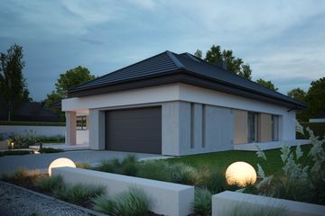 Projekt domu NewHouse 761 w5 S - parterowy dom o powierzchni 149,68 m², dach kopertowy - ujęcie 12
