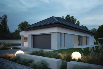 Projekt domu NewHouse 761 w4 S - parterowy dom o powierzchni 143,92 m², dach kopertowy - ujęcie 11