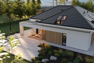 Projekt domu HomeKoncept 158 - parterowy z poddaszem dom o powierzchni 185,30 m², dach wielospadowy - ujęcie 16