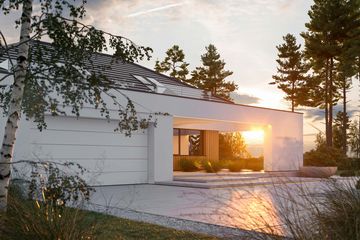 Projekt domu HomeKoncept 158 - parterowy z poddaszem dom o powierzchni 185,30 m², dach wielospadowy - ujęcie 19