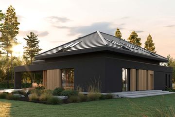 Projekt domu Homekoncept 158 wariant 01 - parterowy z poddaszem dom o powierzchni 185,78 m², dach wielospadowy - ujęcie 16