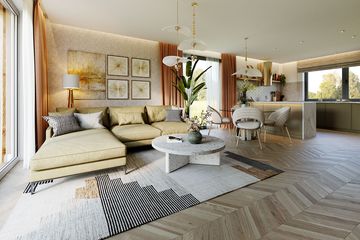 Projekt domu Gaja 5 - parterowy dom o powierzchni 76,32 m², dach dwuspadowy - ujęcie 5