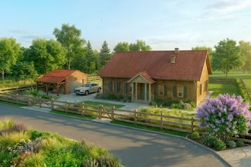 Projekt domu eko Typowy 84 - parterowy z poddaszem dom o powierzchni 220,35 m², dach dwuspadowy - ujęcie 18