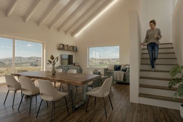 Projekt domu eko Typowy 84 - parterowy z poddaszem dom o powierzchni 220,35 m², dach dwuspadowy - ujęcie 25
