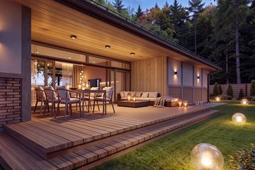 Projekt domu Pati 2 - parterowy dom o powierzchni 128,04 m², dach dwuspadowy - ujęcie 2