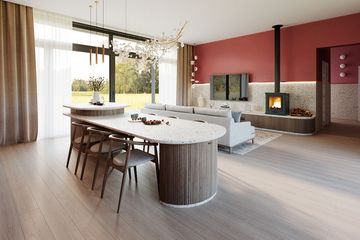 Projekt domu Pati 2 - parterowy dom o powierzchni 128,04 m², dach dwuspadowy - ujęcie 5