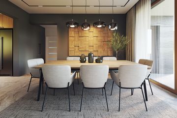 Projekt domu Ostoja - parterowy dom o powierzchni 144,31 m², dach dwuspadowy - ujęcie 5