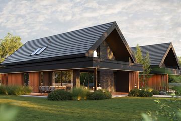 Projekt domu HomeKoncept 166 G1 B - parterowy z poddaszem dom o powierzchni 128,57 m², dach dwuspadowy - ujęcie 7
