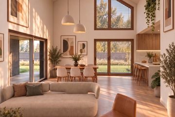 Projekt domu Luna 3 - parterowy dom o powierzchni 130,46 m², dach dwuspadowy - ujęcie 5