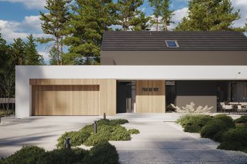 Projekt domu NewHouse 753 G2 w2 - parterowy z poddaszem dom o powierzchni 102,49 m², dach dwuspadowy - ujęcie 17