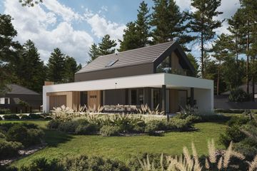 Projekt domu NewHouse 753 G2 w2 - parterowy z poddaszem dom o powierzchni 102,49 m², dach dwuspadowy - ujęcie 19