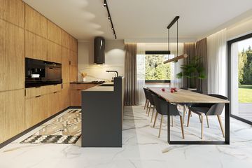 Projekt domu Erna 5 - parterowy z poddaszem dom o powierzchni 75,68 m², dach dwuspadowy - ujęcie 5