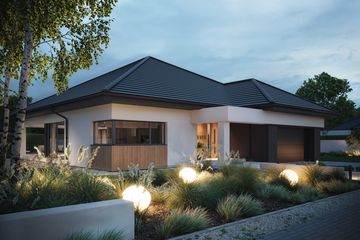 Projekt domu NewHouse 761 w6 S - parterowy dom o powierzchni 148,63 m², dach namiotowy - ujęcie 13