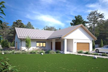 Projekt domu Ambrozja 17 - parterowy dom o powierzchni 167,84 m², dach wielospadowy - ujęcie 2