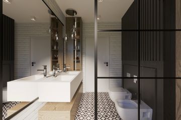 Projekt domu PióroArchitekci - 19 szkieletowy - parterowy dom o powierzchni 132,80 m², dach dwuspadowy - ujęcie 6