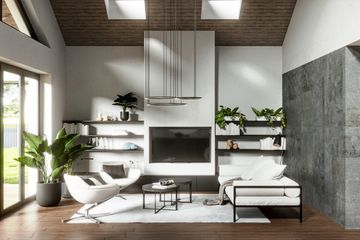 Projekt domu PióroArchitekci - 19 szkieletowy - parterowy dom o powierzchni 132,80 m², dach dwuspadowy - ujęcie 13