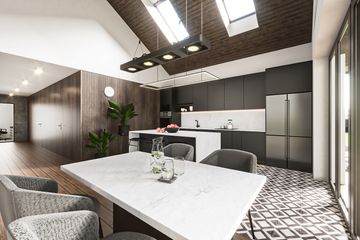 Projekt domu PióroArchitekci - 19 szkieletowy - parterowy dom o powierzchni 132,80 m², dach dwuspadowy - ujęcie 15
